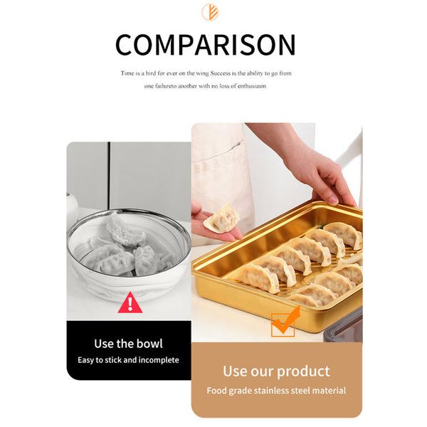 Pink Rainbow Food Grade Stainless Steel Crisper Box Storage With Lid Food Storage Containers