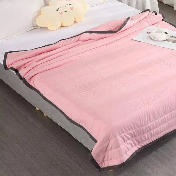 Summer Cooler Quilt For Children And Adults Thin Air Conditioned Soft Blanket

< Blankets