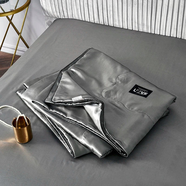 Luxury Summer Cool Quilt Ice Silk Air Conditioning Bedding Blanket Blankets