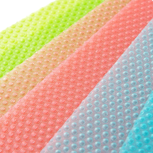 4Pcs Eva Waterproof Fridge Mat Washable Kitchen Liner Anti Oil Drawer Pad Refrigerator & Freezer Parts