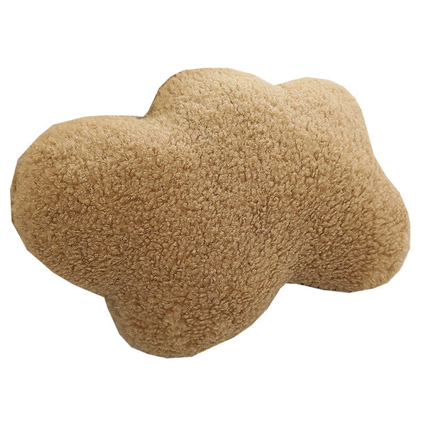 Plush Pillow Khaki Cloud Shape Stuffed Soft Seat Cushion Decor Cushions & Decorative Pillows