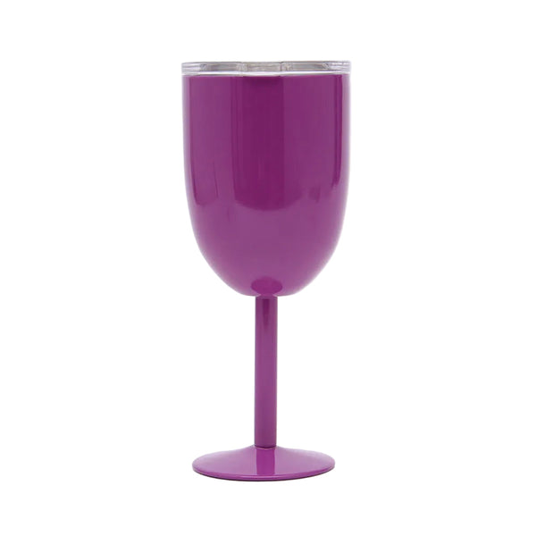 Personalize Gift 10Oz Double Wall Insulation Stainless Steel Wine Glass Thermos Bottle Vacuum Flasks Customizable Water Water Bottles & Vacuum Flasks