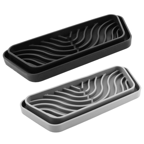 2Pcs Spill Proof Water Dispenser Tray Home Silicone Drain Pad Refrigerator Drip Filter Catcher Anti Splash Refrigerator & Freezer Parts