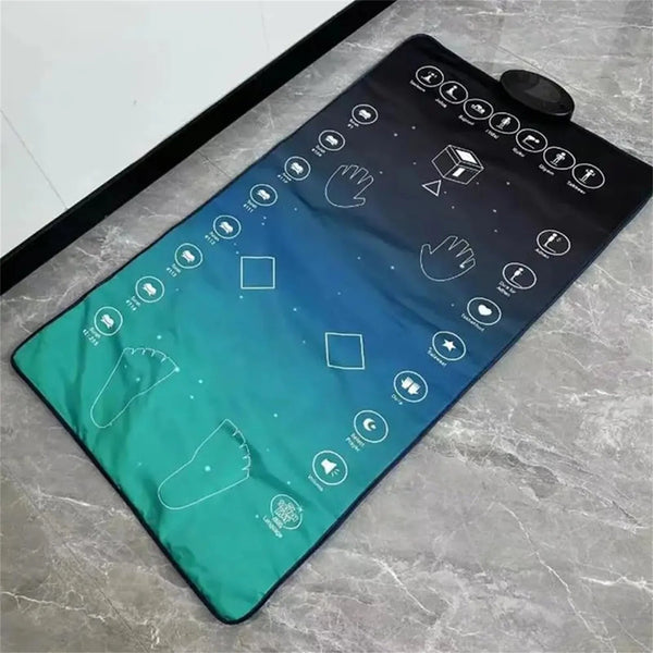 Smart Led Prayer Mat With One Touch Reminder & Sound Function Waterproof Flame Retardant Portable Worship Blanket For Home Door Mats & Floor Mats
