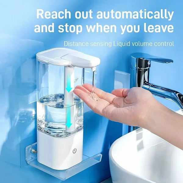 Automatic Sensor Hand Sanitizer Machine Dish Soap Body Wash Shampoo Smart Distance Sensing Kitchen Home Dispenser Toilet Soap Dishes & Dispensers