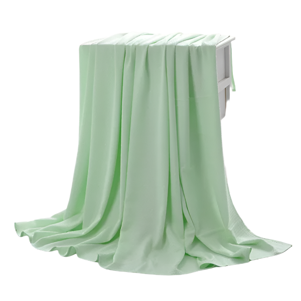 Summer Cooling Bamboo Fiber Blanket Thin Breathable Throw For Bed Sofa Travel Blankets