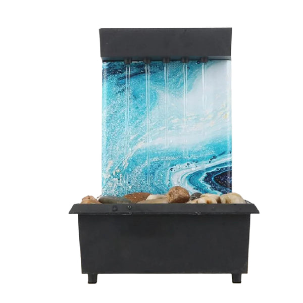 Tabletop Fountain Decor Water Landscape Ornament Attract Wealth Relax Zen Meditation Sculptures & Figurines