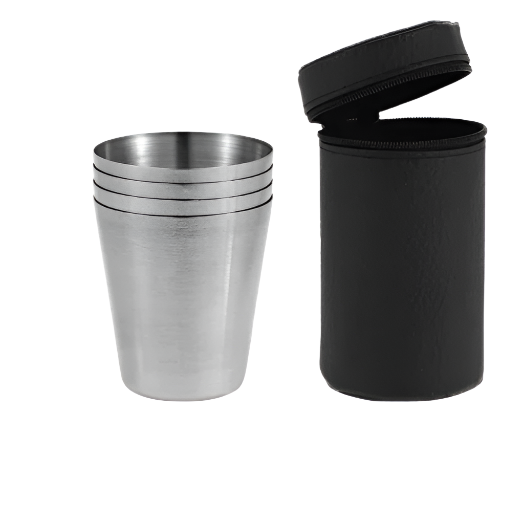Stainless Steel Mini Cups Set Portable Durable And Perfect For Every Adventure Cups Mugs & Glasses