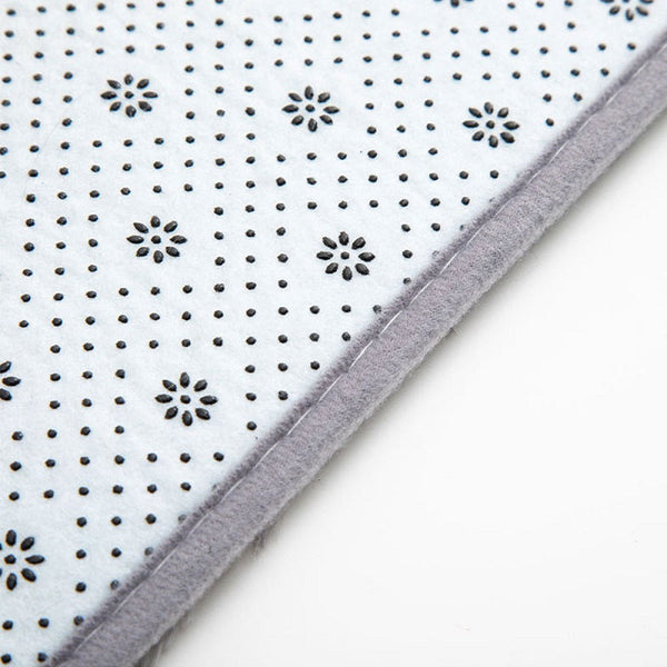 Bath Mat Set Yellow Bathroom Silk Tie Dye Non Slip Rug Toilet Lid Cover Bath Mats Rugs & Toilet Covers