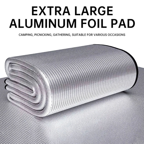 Outdoor Picnic Moisture Proof Pad Double Sided Thick Aluminum Film Waterproof Beach Mat Portable Tent Floor Camping Picnic Rugs