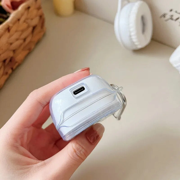 Earphone Case Colored Hearts For Lenovo Xt62 Tws Soft Tpu Transparent Cover Earbud Cases