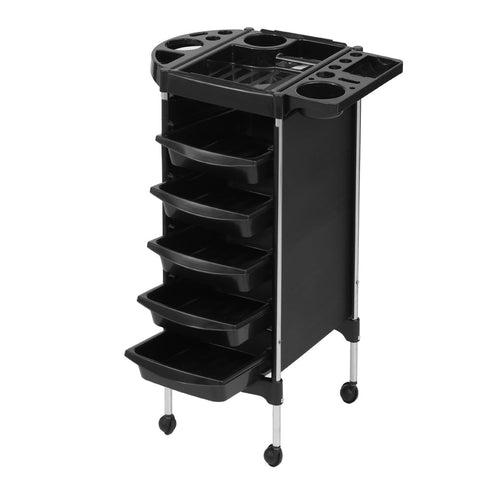 Embellir Salon Trolley Cart Spa Beauty Rolling Tray Hairdressing Storage 6 Tiers Salon & Spa Supplies