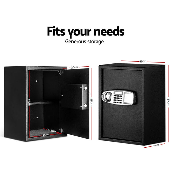 Ul Tech Security Safe Box Lcd Display Safes