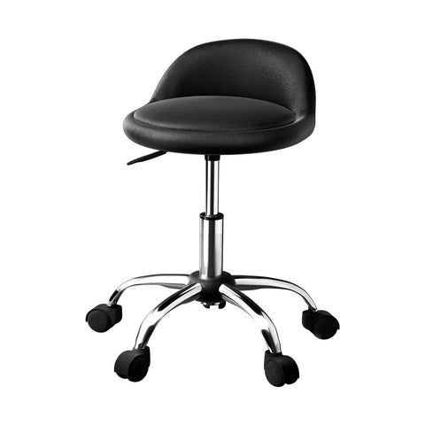 Artiss Salon Stool Swivel Chair Backrest Chairs Salon Chairs