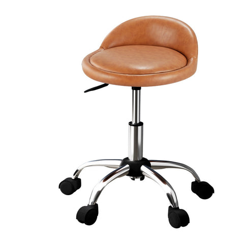 Artiss Salon Stool Swivel Chair Backrest Chairs Salon Chairs