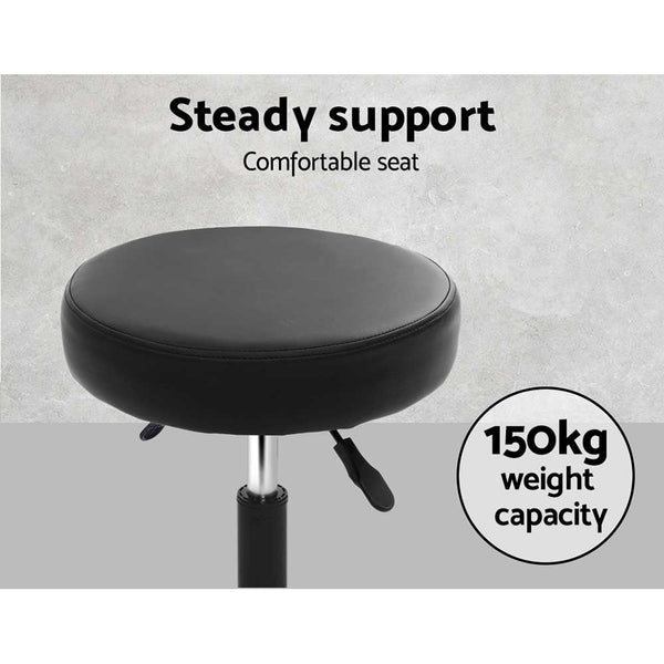 Artiss 2X Salon Stool Round Swivel Chair Salon Chairs
