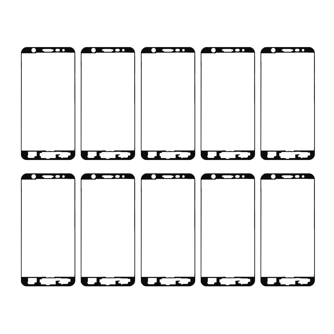 10 Pack Adhesive For Galaxy J7 Prime Front Housing G610 Replacement Mobile Phone Parts