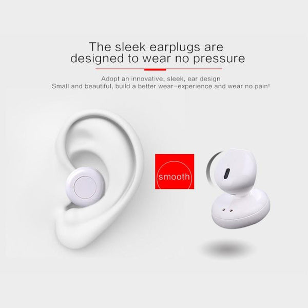 Mini Bluetooth 4.2 In Ear Stereo Earphone With Charging Box For Computers And Tablets Headsets