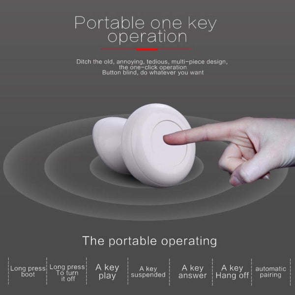 Mini Bluetooth 4.2 In Ear Stereo Earphone With Charging Box For Computers And Tablets Headsets