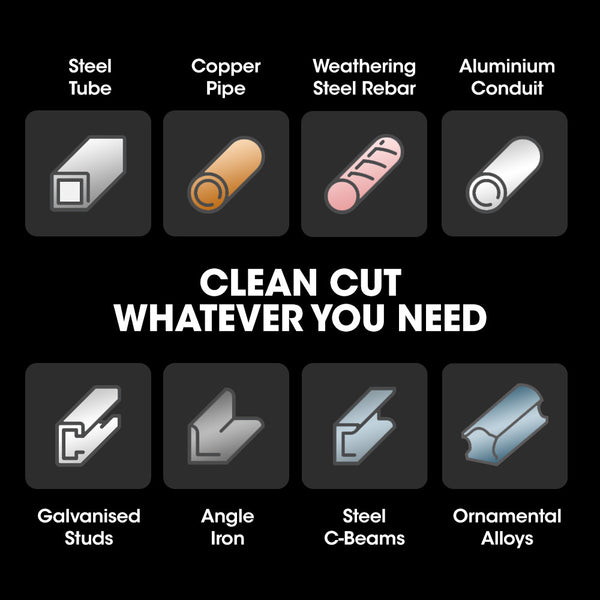 Baumr Ag Baumr Ag 2400W 355Mm 14' Metal Cut Off Cold Saw Premium Low Spark Ceramic Alloy Tooth Blade Measurement Scale Soft Start 45 Degree Mitre Chop