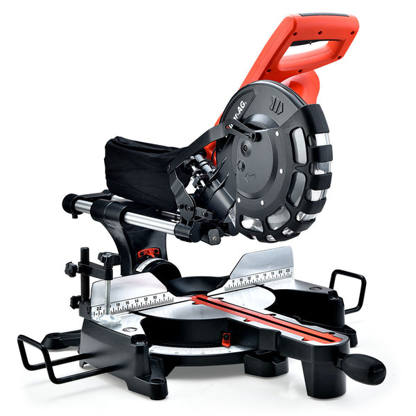 Baumr Ag 254Mm Dual Bevel Sliding Compound Mitre Drop Saw Mitre Saws