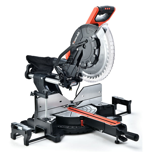 Baumr Ag 305Mm Compound Mitre Saw Dual Bevel Sliding Drop Saws 2200W Mitre Saws