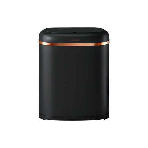 Devanti 38L Motion Sensor Bin Rubbish Automatic Black Rubbish Bins