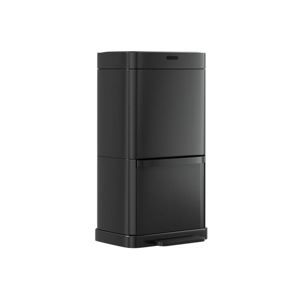 Devanti 70L Motion Sensor Bin Pedal Bins Automatic Black Rubbish Bins