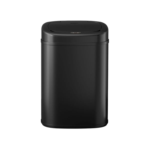 Devanti 82L Motion Sensor Bin Rubbish Automatic Black Rubbish Bins
