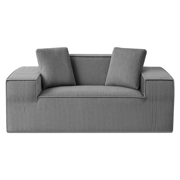 Artiss 2 Seater Sofa Loveseat Sofas Bed Couch No Assembly Corduroy Small Couches Apartement Sofa Beds
