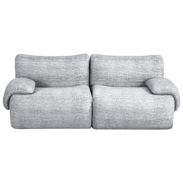 Artiss 2 Seater Sofa Modular Sectional Sofas Couch Bed No Assembly Living Room Grey Sofas Armchairs & Couches