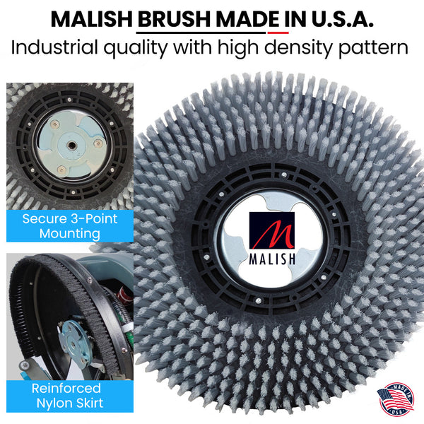 Auch Fsh14 Floor Scrubber & Dryer 360Mm Battery Powered Walk Behind Multi Purpose Commercial Grade Machine Mops Brooms & Scrubbers