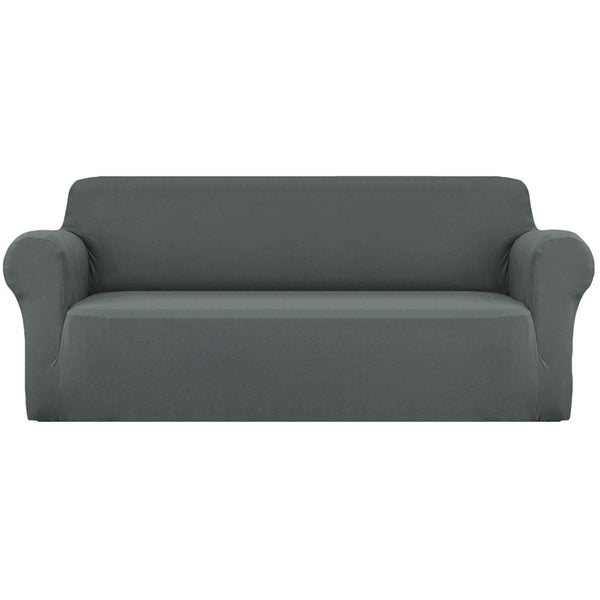 Artiss Sofa Cover Couch Covers 4 Seater Stretch Grey Slipcovers
