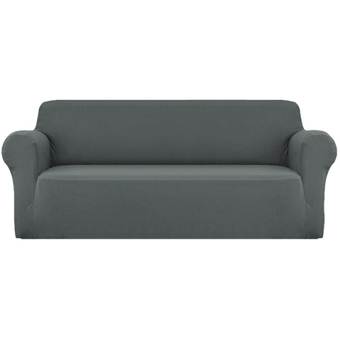 Artiss Sofa Cover Couch Covers 4 Seater Stretch Grey Slipcovers