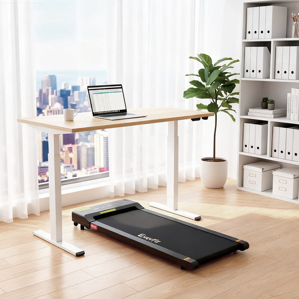 Artiss Electric Treadmill With 140Cm Automatic Standing Desk Walking Pad 400Mm Treadmills
