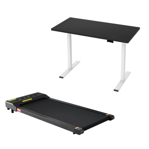 Artiss 120Cm Electric Standing Desk With Walking Pad Treadmill Standing Desks