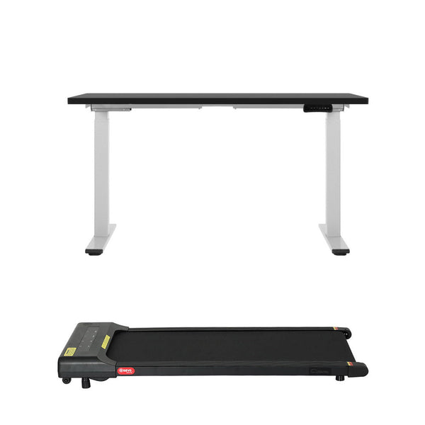 Artiss 120Cm Electric Standing Desk With Walking Pad Treadmill Standing Desks