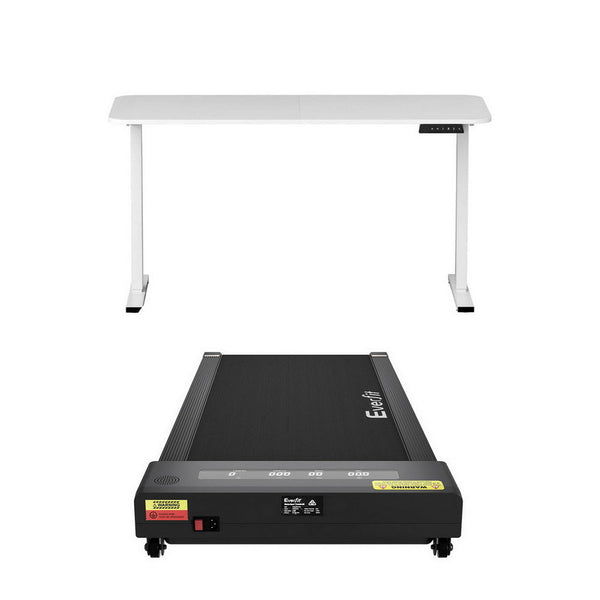 Artiss Electric Treadmill With 140Cm Automatic Standing Desk Walking Pad 400Mm Treadmills