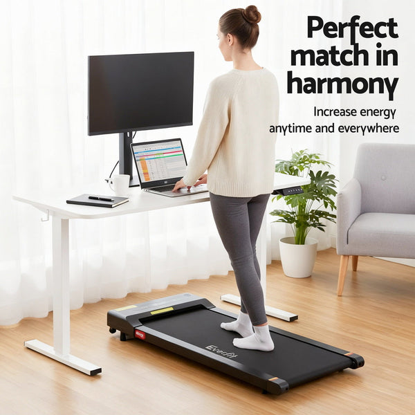 Artiss Electric Treadmill With 140Cm Automatic Standing Desk Walking Pad 400Mm Treadmills
