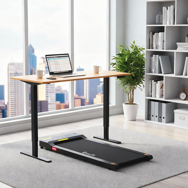 Artiss Electric Treadmill With 120Cm Automatic Standing Desk Walking Pad 400Mm Treadmills