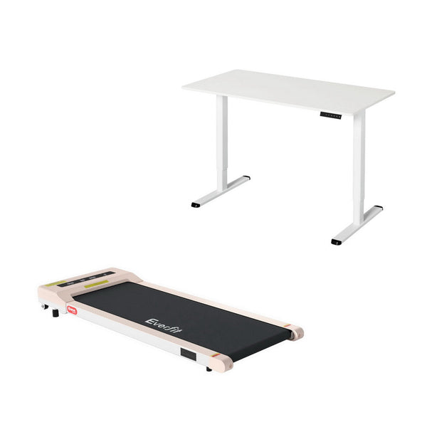 Artiss 120Cm Electric Standing Desk With Walking Pad Treadmill Standing Desks