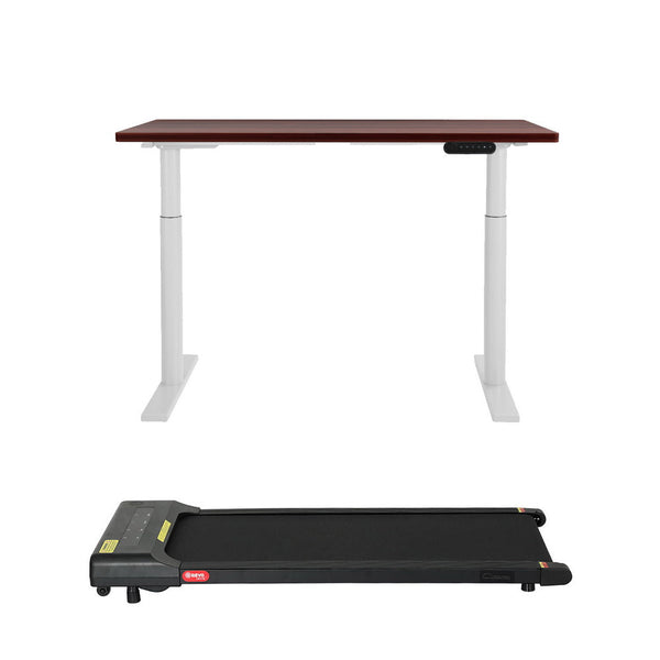 Artiss 120Cm Automatic Standing Desk With Electric Walking Pad Treadmill Standing Desks