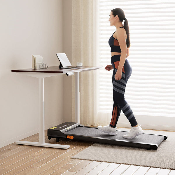 Artiss 120Cm Automatic Standing Desk With Electric Walking Pad Treadmill Standing Desks