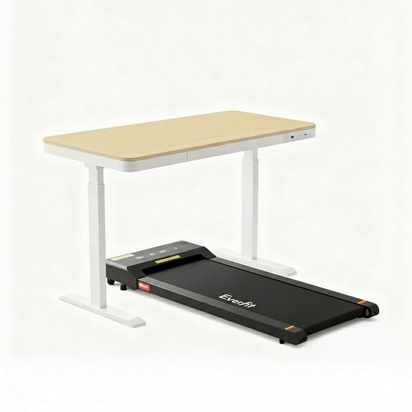 Artiss Electric Treadmill With 120Cm Automatic Standing Desk Walking Pad 400Mm Treadmills
