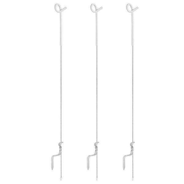 Giantz 20X Electric Fence Pigtail Posts Steel Tape Fencing Electric Fencing