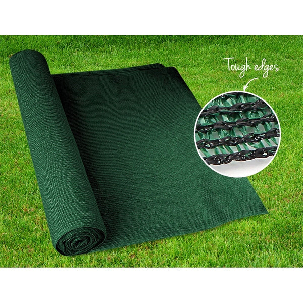 Instahut 90% Shade Cloth 1.83X30m Shadecloth Sail Heavy Duty Green Shade Sails