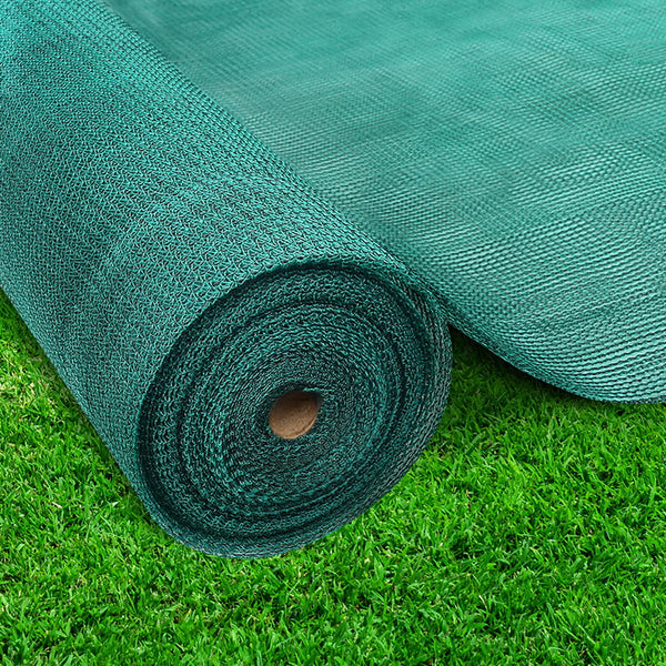 Instahut 30% Shade Cloth 1.83X50m Shadecloth Wide Heavy Duty Green Shade Sails