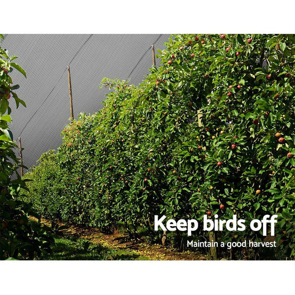 Instahut 30% Shade Cloth 3.66X30m Shadecloth Wide Heavy Duty White Shade Sails