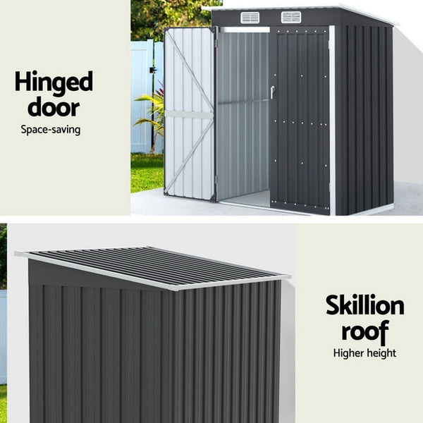 Giantz Garden Shed 1.62X1m Outdoor Storage Tool Workshop House Shelter Storage Units