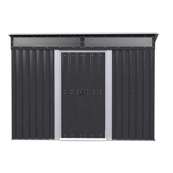 Giantz Garden Shed Outdoor Storage 2.60X1.95M Tool Sheds Workshop House Shelter Storage Units